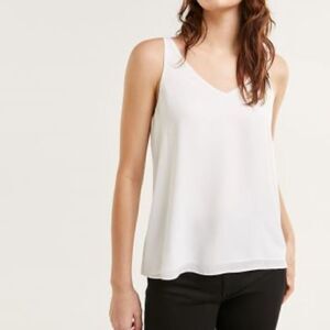 Lark + Ro Ivory Tank Top Women’s 4